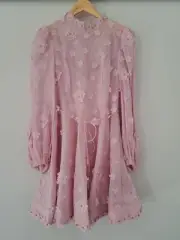 Zimmerman - Matchmaker Lift Off Mini Lilac Dress - Size 2 - BRAND NEW!