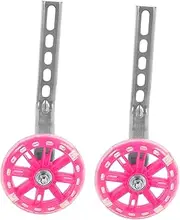 NULYLU Led Flash Training Wheel for Baby Bike Stabilizer Wheel for Toddler Bike Anti-slip Wear-resistant