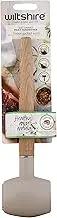Wiltshire EAT Smart Meat Tenderiser, Double Sided Meat Mallet, Wooden Handle Kitchen Utensil, Durable tenderising Hammer (Colour: Brown, Cream)