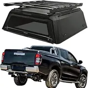 ATATNK Pickup Truck Bed Topper Caps Waterproof Pickup Hardtop Canopy Certified Custom-fit Truck Rack On Top Truck Topper Compatible For Mitsubishi Triton L200