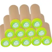 Effortless Application Pre-Taped Masking Paper for Painting - 12 Rolls Included