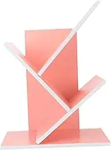 QUMIIRITY Tree Shaped Desktop Book Organizer Colorful Storage Rack for Students Stylish Table Bookshelf for Office Supplies Magazines and Stationery Storage