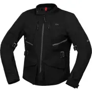 Tourster-STX 1.0 Waterproof Black Textile Motorcycle Jacket