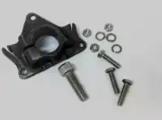 LAMBRETTA GP LI S/3 HANDLE HEADSET CLAMP & STAINLESS STEEL FIXING - SIL