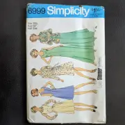 NEW Vintage Simplicity Pattern 6999 Size 20.5 Dress Jacket 1975