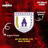 在飛比找蝦皮購物優惠-Persipura JAYAPURA 足球印刷貼紙病毒