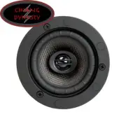Episode ES-IM4IC Impression In-Ceiling Speaker, 4" White Round and Square New