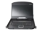 IOGEAR 8-Port 18.5" Widescreen Short Depth LCD KVM Switch (gcl1908wkitu)
