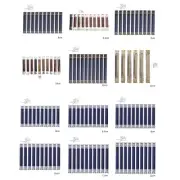 10Pcs Metal Internal Frame Kiss Clasp Lock for Purse Handbag Bag Hinges