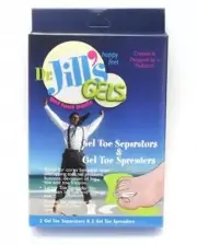 Dr Jill's Gel Toe Separators and Gel Toe Spreaders 1 Box