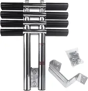 Paririe Metal Stainless Steel telescoping Ladder