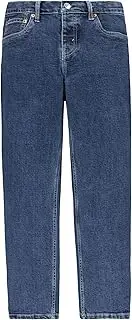 [Levi's] Boy's 501 Original Denim Jeans (Big Kids), Dark Stonewash, 18
