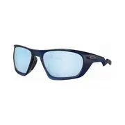 Oakley Lateralis Polarised Sunglasses Matte Transparent Blue with DWP Prizm Lens
