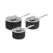 PYROLUX IGNITE 3PC Non-Stick Saucepan Set 16/18/20CM RRP $459.00