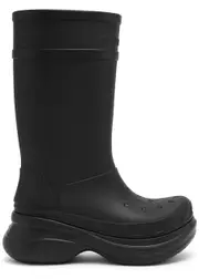 Balenciaga X Crocs Rubber Boots - Black - 40 (IT40 / UK6) 40 (IT40 / UK6)