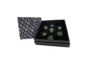LPG Metal RPG Serif Dice Set