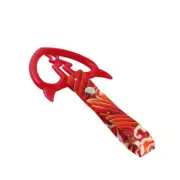 Car Accs JDM Devil Broken Heart TSURIKAWA Red Ring Red Waves Nylon Handle Strap