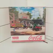 Springbok 1000 Piece Jigsaw Puzzle Coca-Cola All Aboard - Made in USA Sealed,NIB