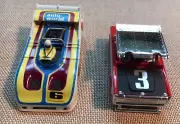 SET OF 2 AURORA Original AFX HO SLOT CAR BODIES - Can Am & Bronco NEW OLD STOCK