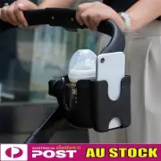 Baby Stroller Pram Cup Holder Drink Milk Bottle Phone Golf Buggy Wheelchair AU