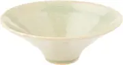 Marui Pottery MR-3-4114 Shigaraki Ware Hephamon, Bowl, Plate, Diameter Approx. 5.9 inches (15 cm), White Vidro, Ivory