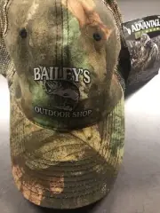 NEW W TAGS Bill Jordan's Advantage Timber Camouflage Hat Cap Snap Back Camo