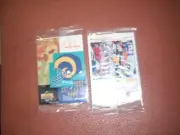 Two Packs Unopened 1995 Upper Deck McDonald's St Louis Rams FB Cards-w/Bettis