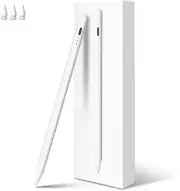 Stylus Pen for Ipad, 13 Mins Fast Charging Apple Ipad Pencil with Palm Rejection