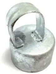 4" x 1-5/8" Steel Line Top for Chain Link Fence [10241]