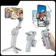 3-Axis Anti-Shake Handheld Gimbal Phone Stabilizer Selfie Tripod with Fill Light