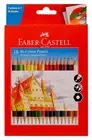 @ Faber-Castell Bi-Colour Pencil 30 Shades For Drawing School Pack of 18