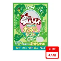 在飛比找ETMall東森購物網優惠-Super Cat 超級貓【4入組】日本韋民環保豆腐貓砂 7