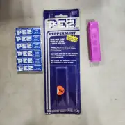 PEZ Mint on Card MOC Retired REGULAR REMAKE PEPPERMINT Pink 1995 P2