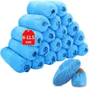 Disposable Boot & Shoe Covers 200 Pack (100 Pairs) | Non-Slip, Durable