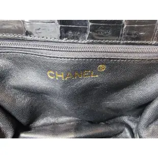 香奈兒 Chanel vinatge 鱷魚手提包 晚宴包 小廢包 稀有商品 7碼0開 收藏家系列