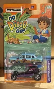 2011 MATCHBOX EASTER RIDES~GO DIEGO GO~2 PACK New In Package