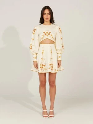 BNWT ALICE MCCALL VANILLA BEAN LERA MINI DRESS - SIZE 8 AU/4 US (RRP $499)