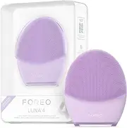 FOREO LUNA 4 Face Cleansing Brush | Firming Face Massager | Anti Aging Face Care | Enhances Absorption of Facial Skin Care Products | Simple Skin Care Tools | Sensitive Skin