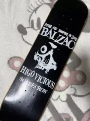 SCARECROW BALZAC Skateboard Deck OLD SKULL HIGO Unused Item Imported from Japan