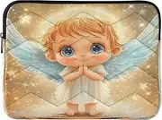 Cute Angel Gold Laptop Bags for Women, 15 Laptop Case Laptop Bags for Women, Computer Bag for Men