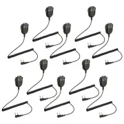10PS Speaker Mic Speaker MIC Compatible with BaoFeng BTECH UV-5R UV-5RA UV-5RE