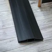 4All Cable Protector 1.8m Outdoor Wire Cover, Protect Cables & Prevent Trip Hazards Easy to Cut and Quick to Install (Black, 1.8m)