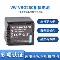 在飛比找蝦皮購物優惠-VW-VBG260電池適用鬆下HDC-HS200 HS100