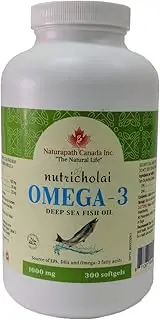 Halal Nutricholai Omega-3 DEEP SEA Fish Oil