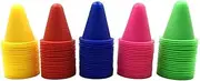 40 Pack Slalom Cones Mini Agility Soccer Cones for Training, Kids Roller Skating