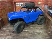 Axial SCX24 Deadbolt Hard Top - with spare tire mount - Micro Crawler 1/24 Scale