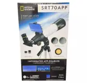 National Geographic SRT70APP 70mm Refractor Telescope with Astronomy App