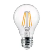 6w LED E27 A60 Globe Warm White 2700k, Cool White 4500k Dimmable