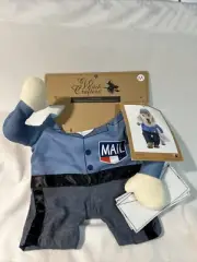Dog Costume. USPS Mail Carrier Medium Missing Hat Postman
