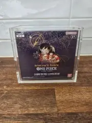 Acrylic Case One Piece Booster Box English OP01 Blue Bottom Romance Dawn